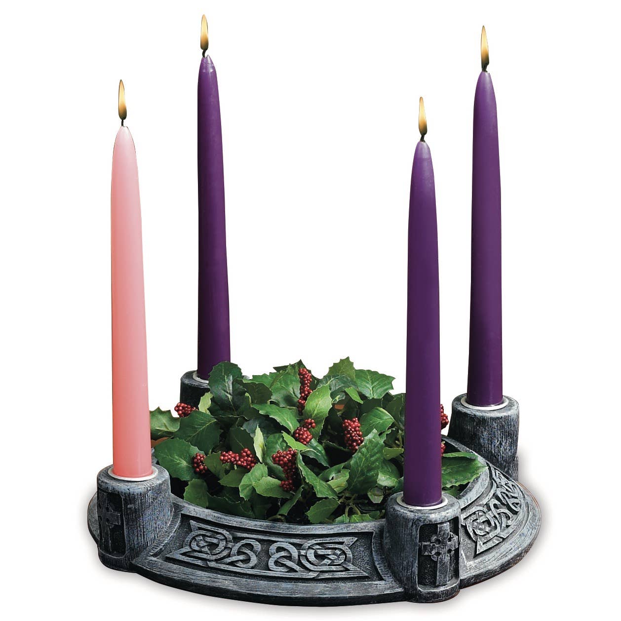 Celtic Knot Advent Wreath