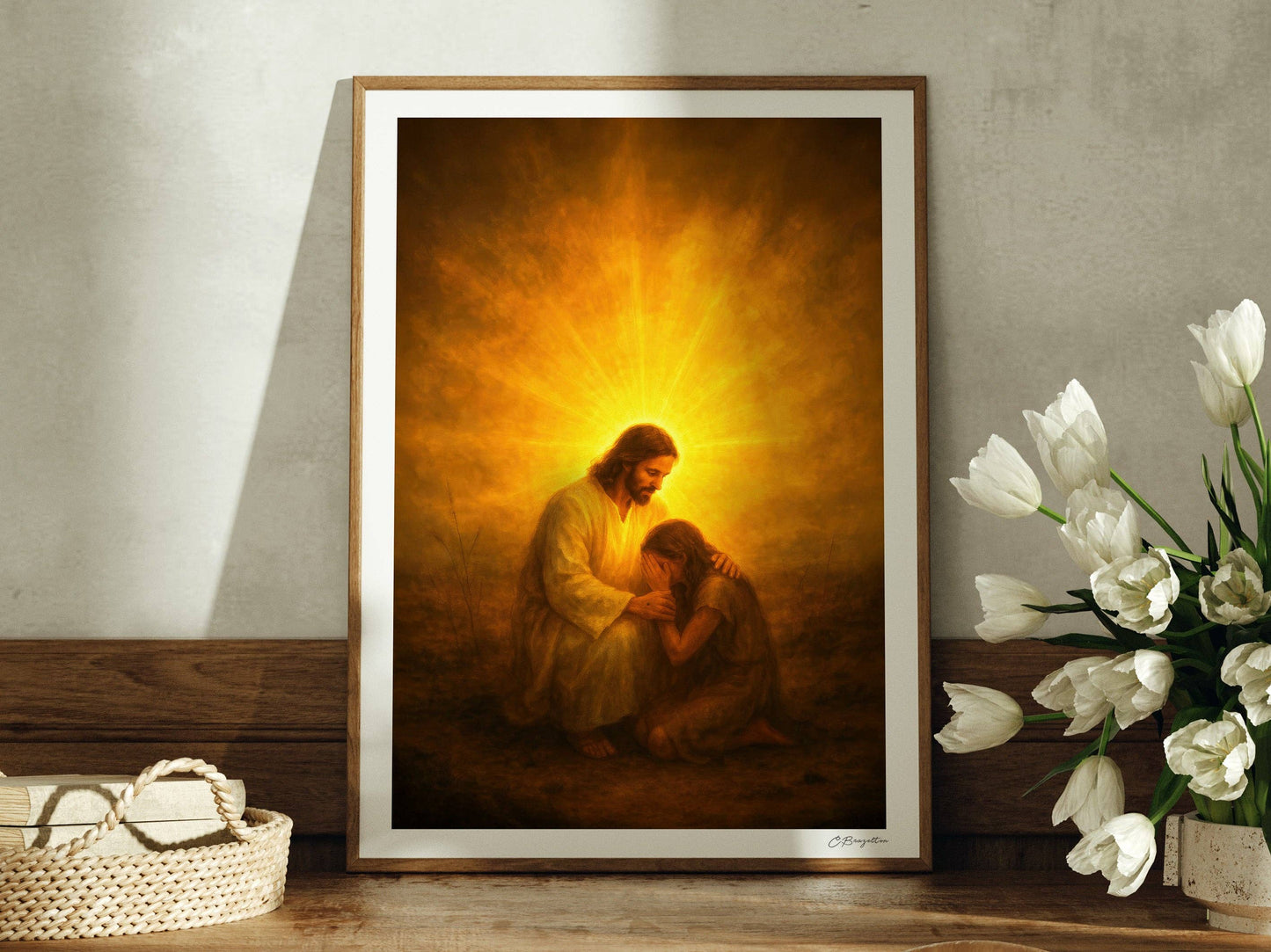 Joy Comes in the Morning #2 | Signed Handmade Art Print