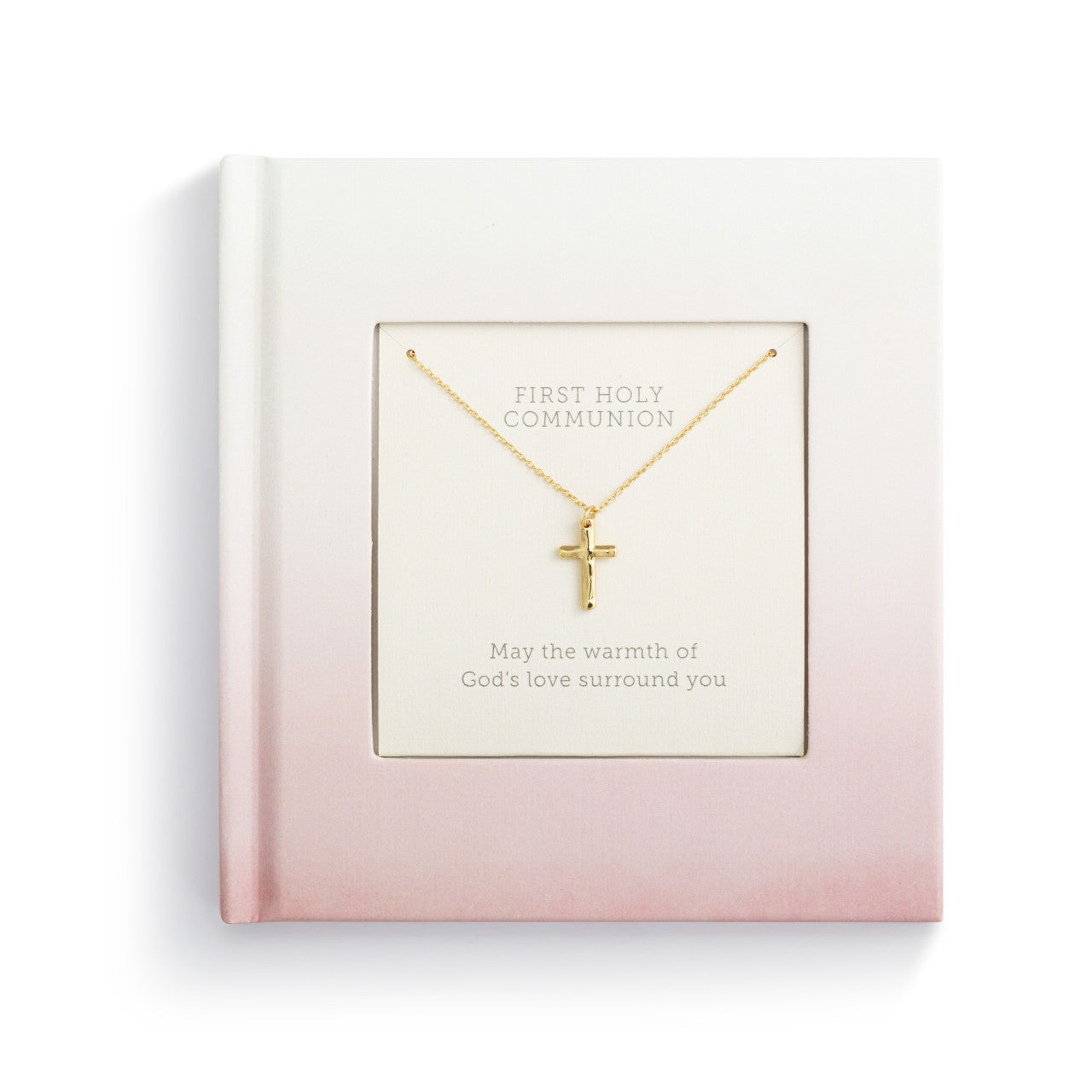 Book and Necklace Set for First Communion - Girl