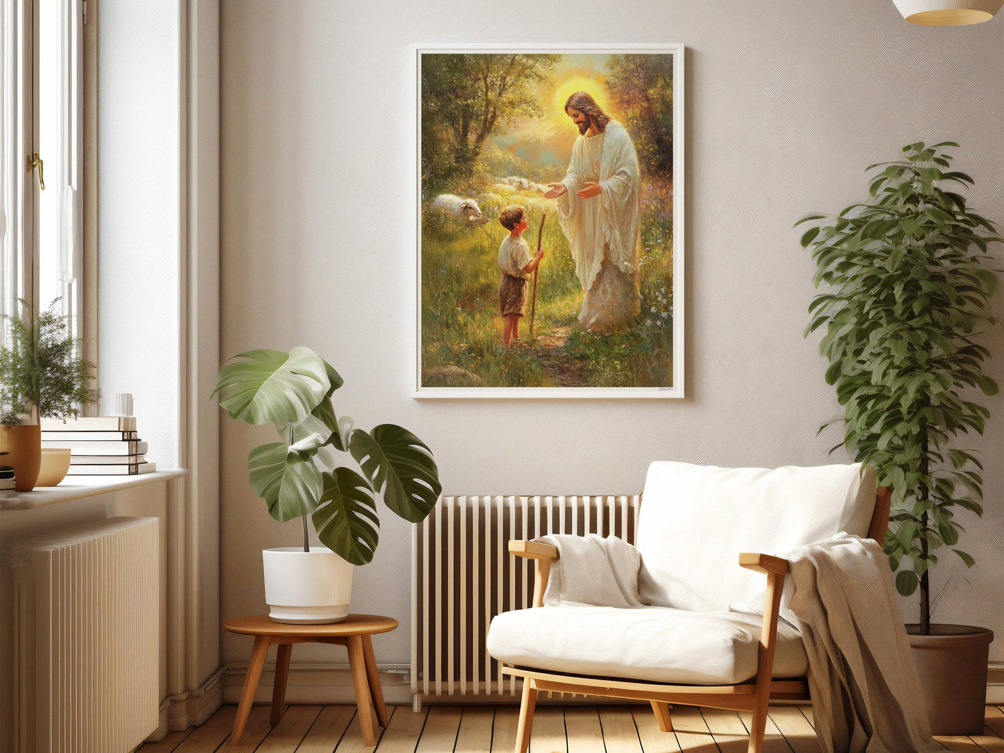 Feed My Sheep | Signed Handmade Art Print