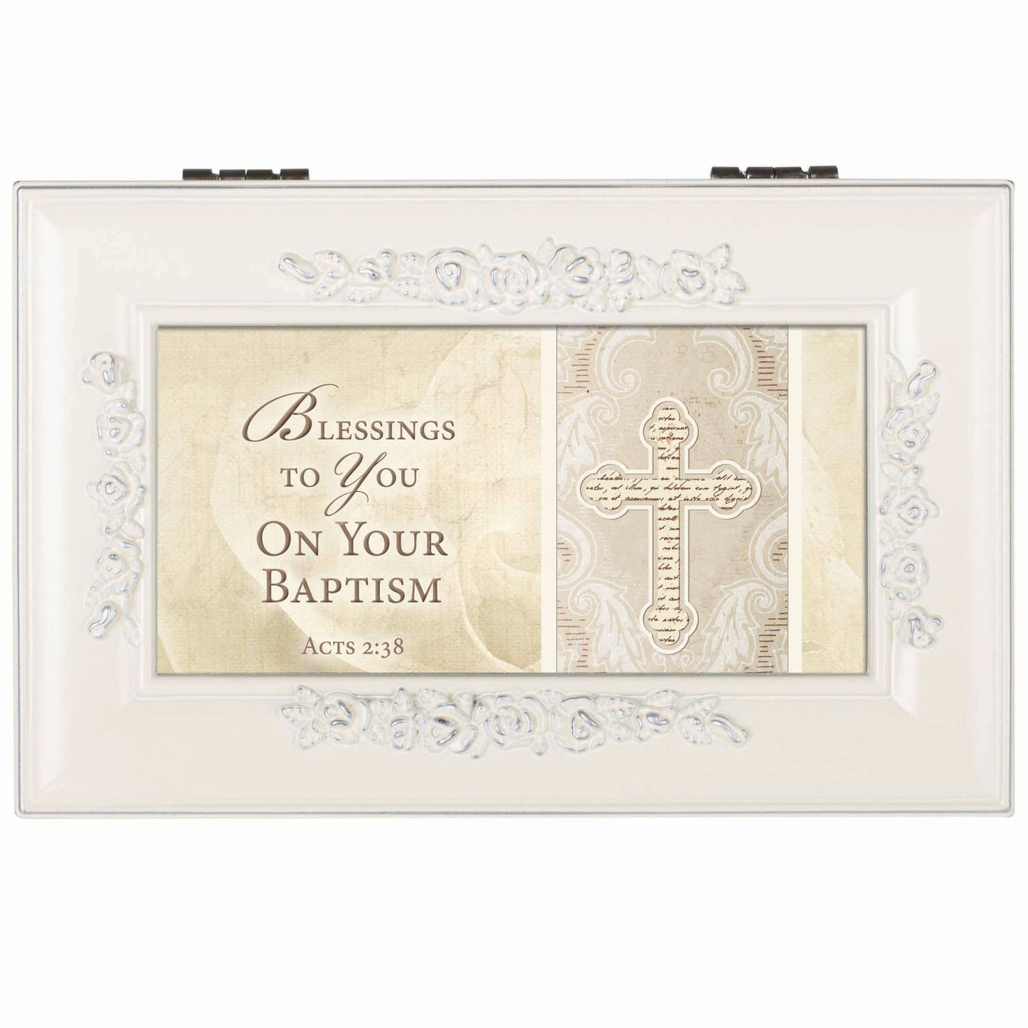 Petite Rose Music Box Rose Blessings