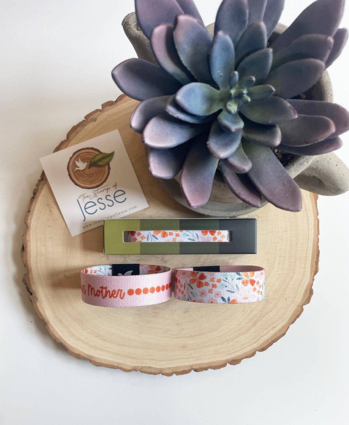 Call Your Mother | Reversible Elastic Bracelet I Catholic