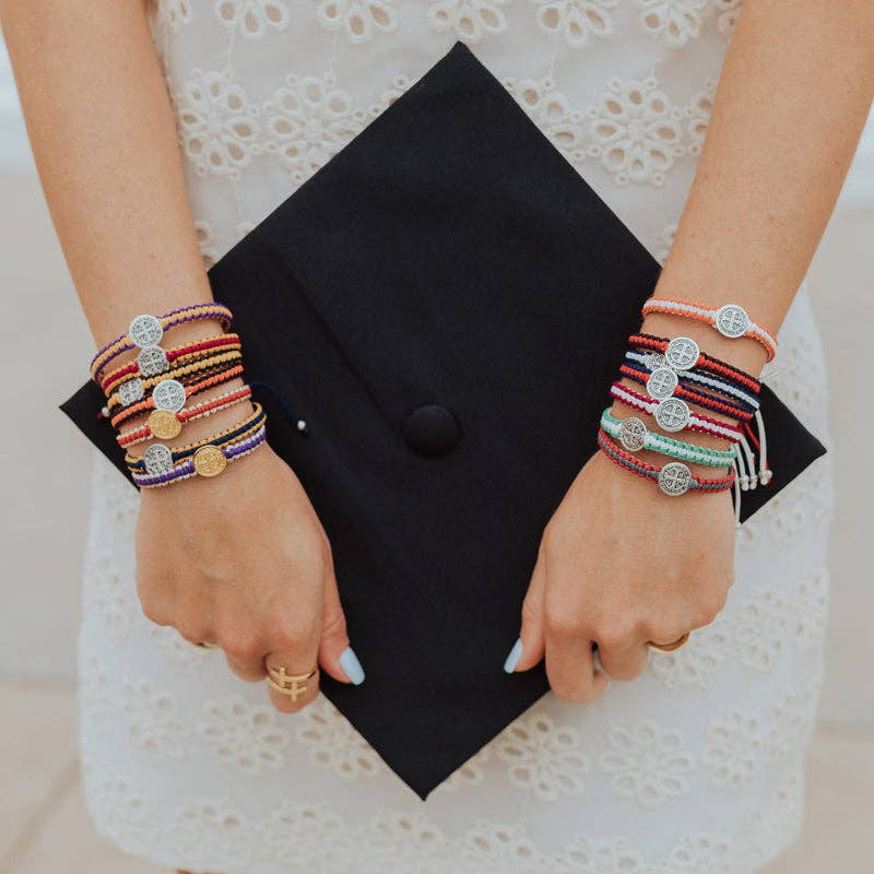 School Spirit Blessing-Blue/White/Silver