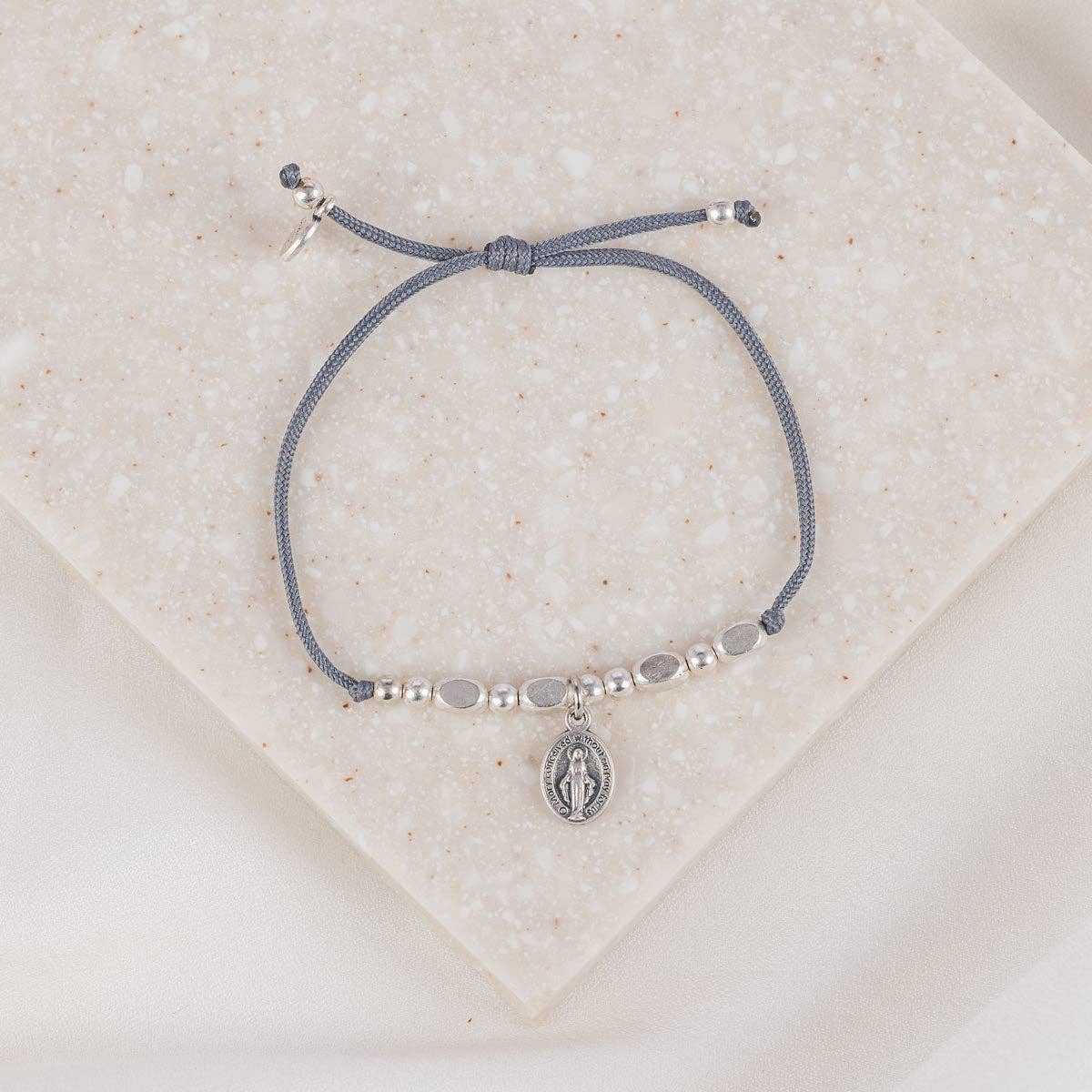 Miraculous Mary Little Saints Silver Bracelet