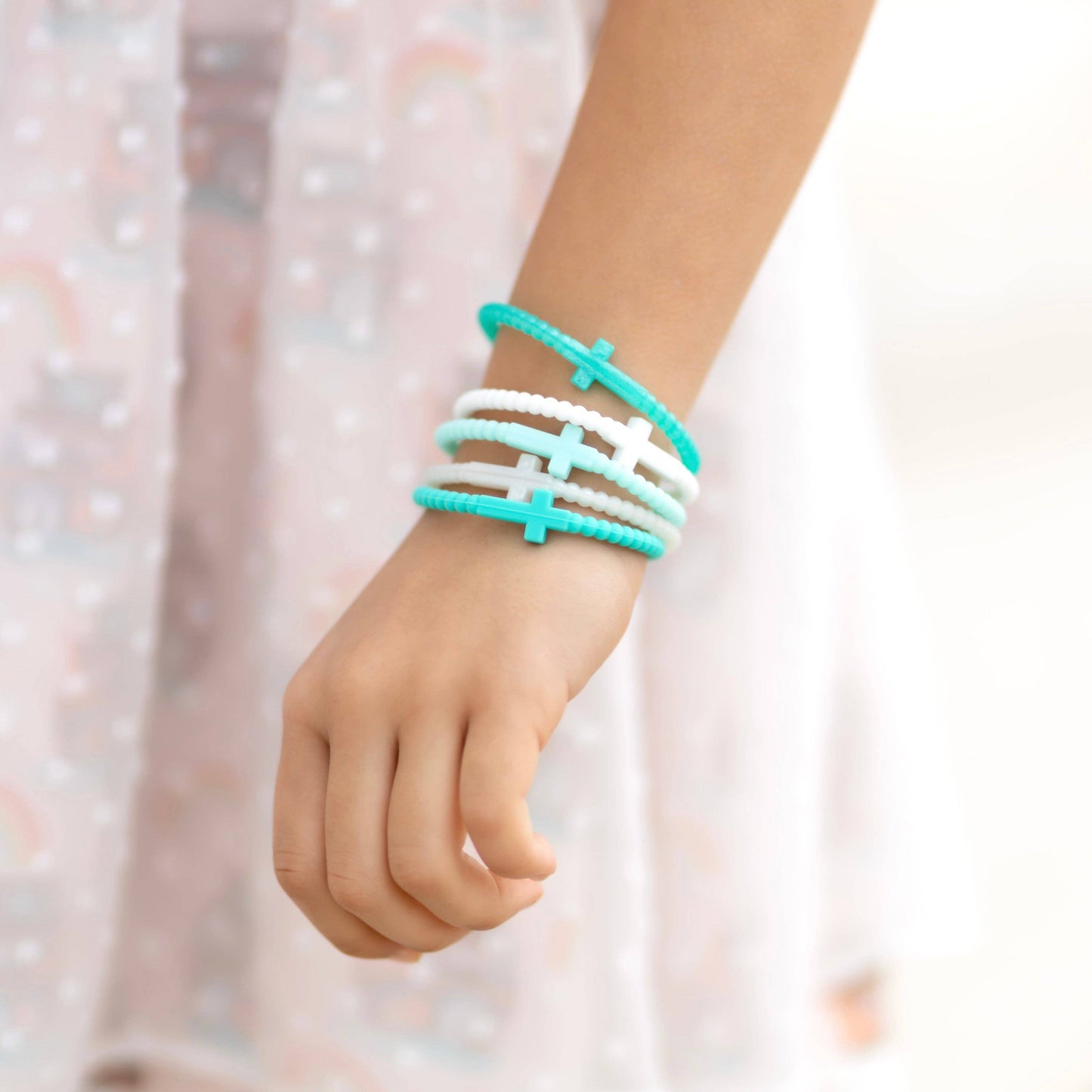 Cross Silicone Bracelets - EXTRA SMALL