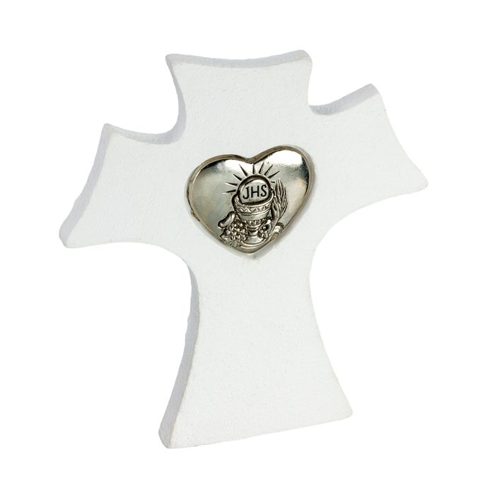 Communion Cross White