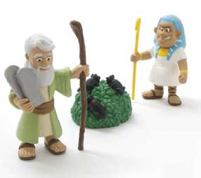 Moses & the Pharaoh 3 Piece Set