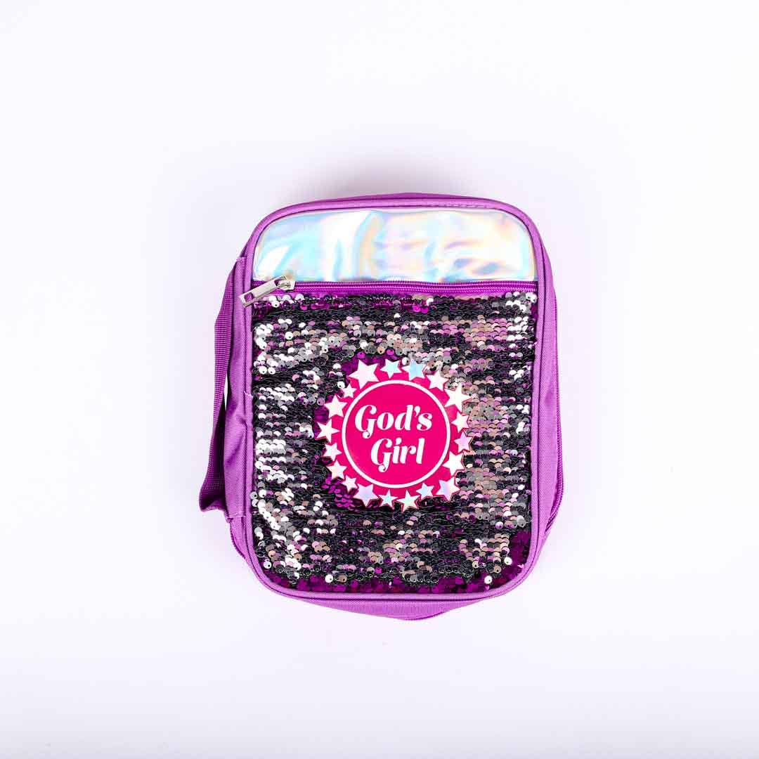 Bible Cover - Sequin Gods Girl L