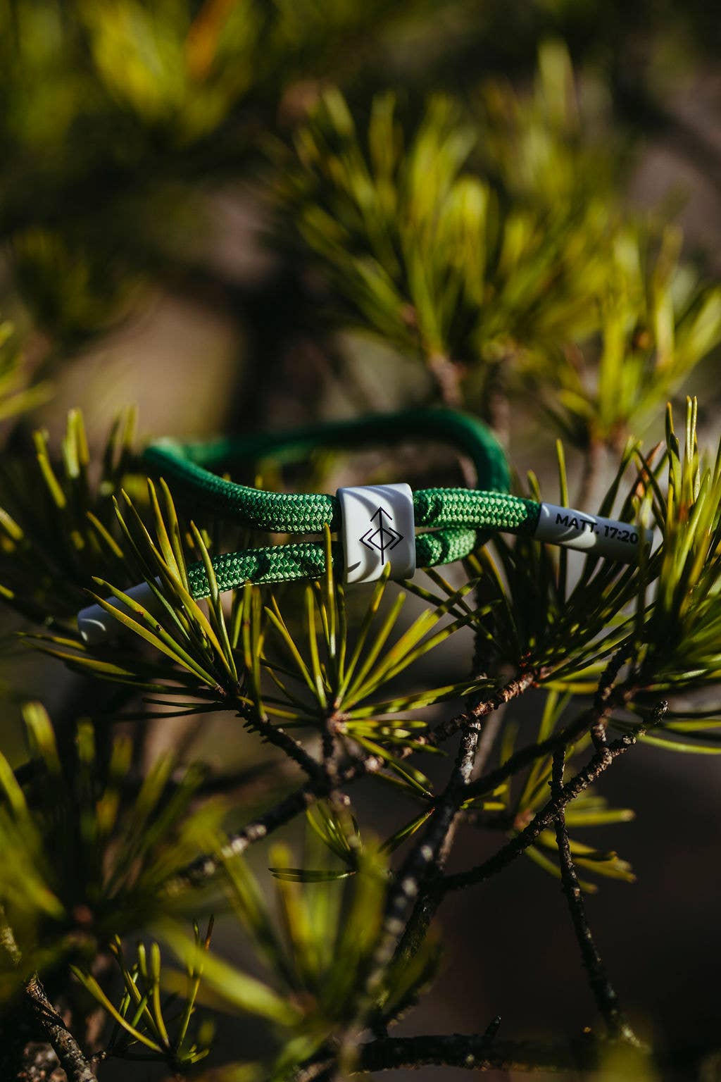 MOVE MOUNTAINS Bracelet, Christian Cord Bracelet
