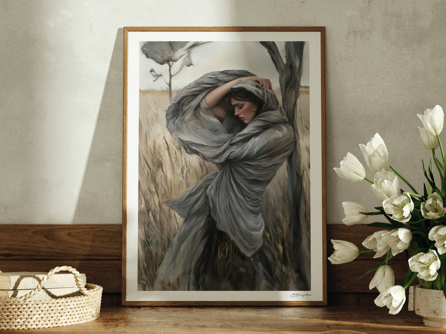 Mary's Sorrow | Signed Handmade Art Print