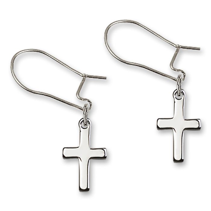 Cross E1006 - 1/2 x 1/4 Earring