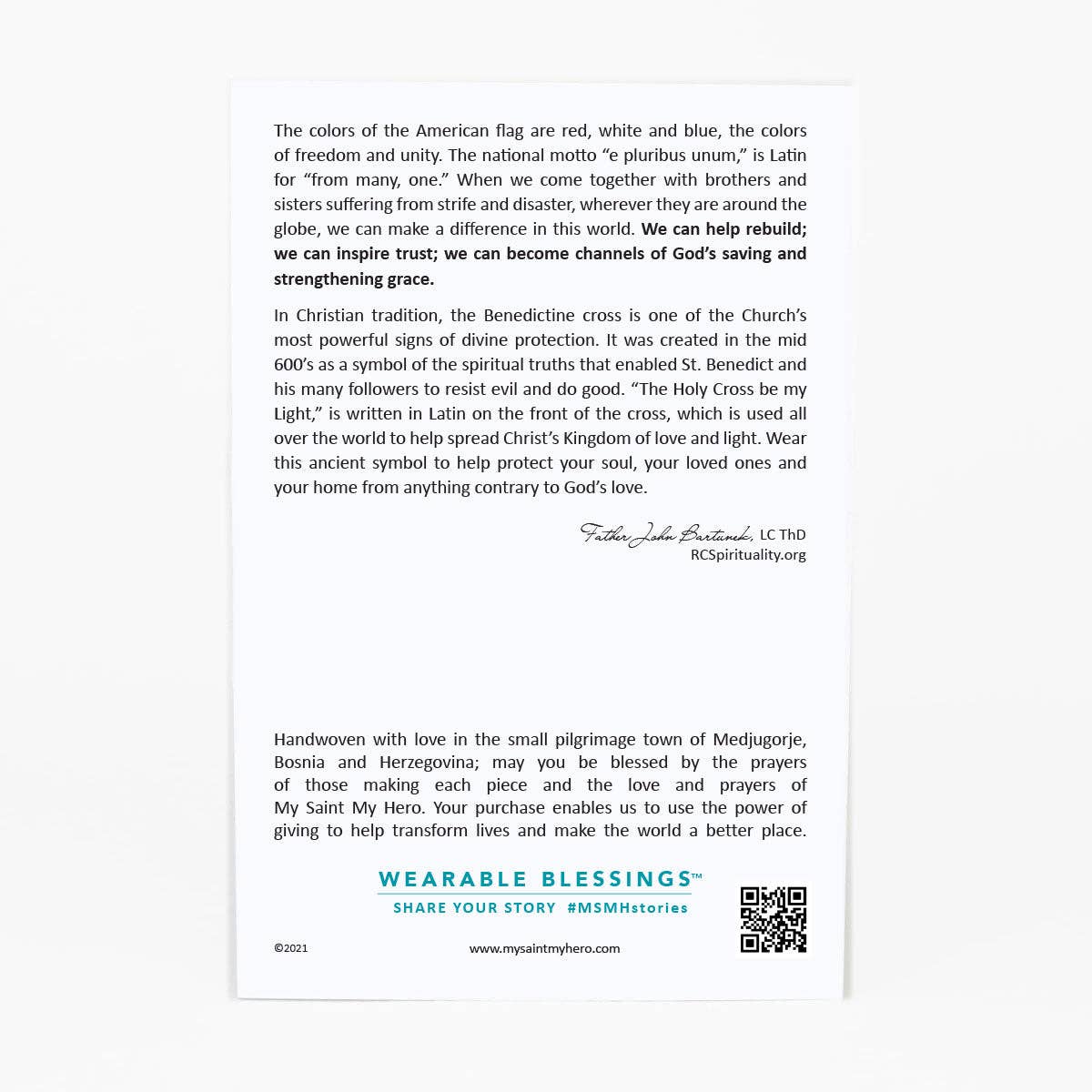 God Bless America Bracelet for Kids and Teens