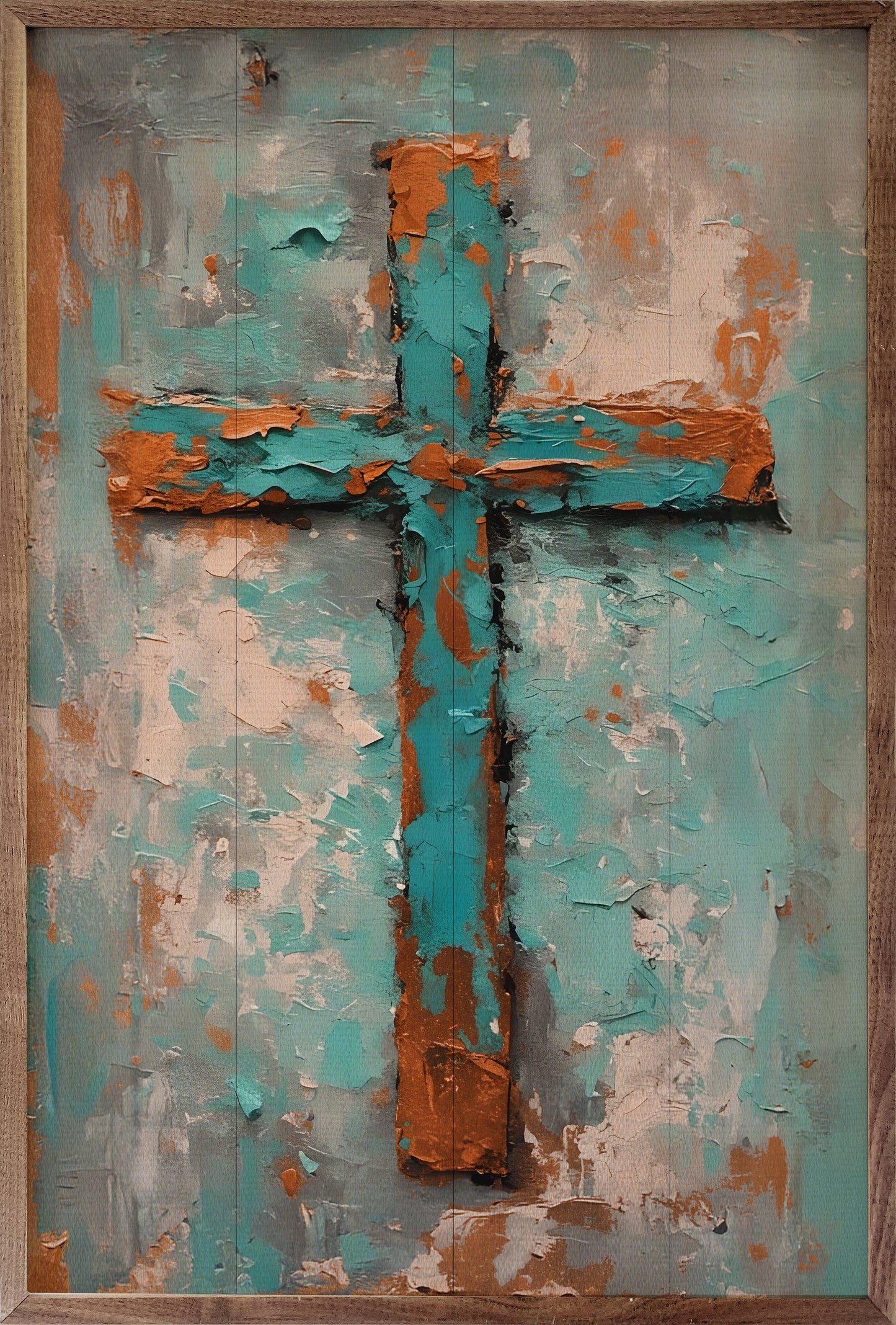 Turquoise Cross