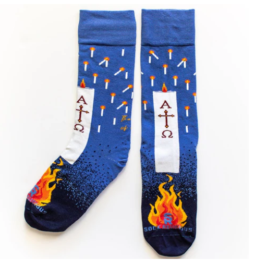 Easter Vigil Adult Socks
