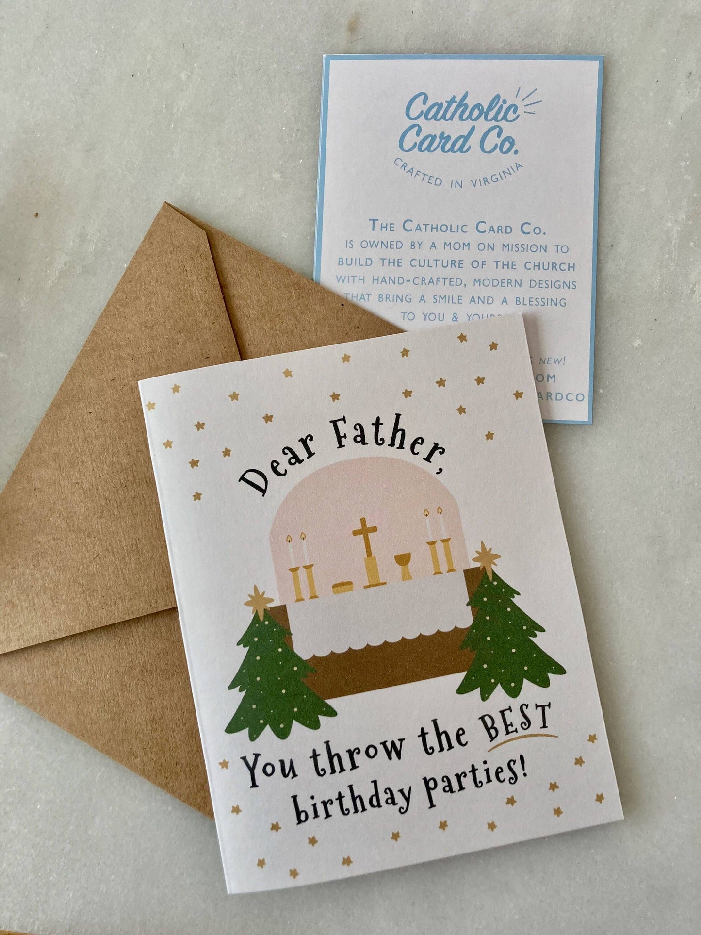 Priest Christmas | Catholic Christmas Card | Advent Card