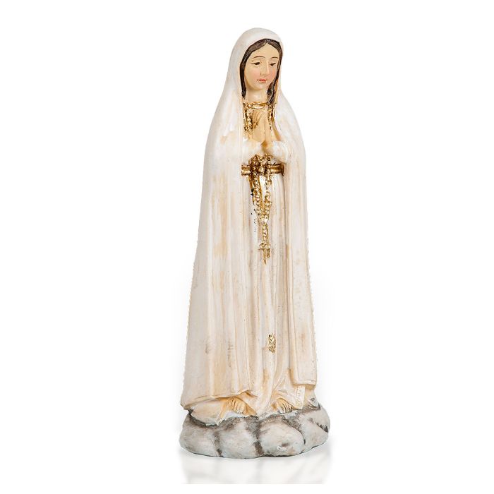 4" Hand Painted Statue of Our Lady of Fatima