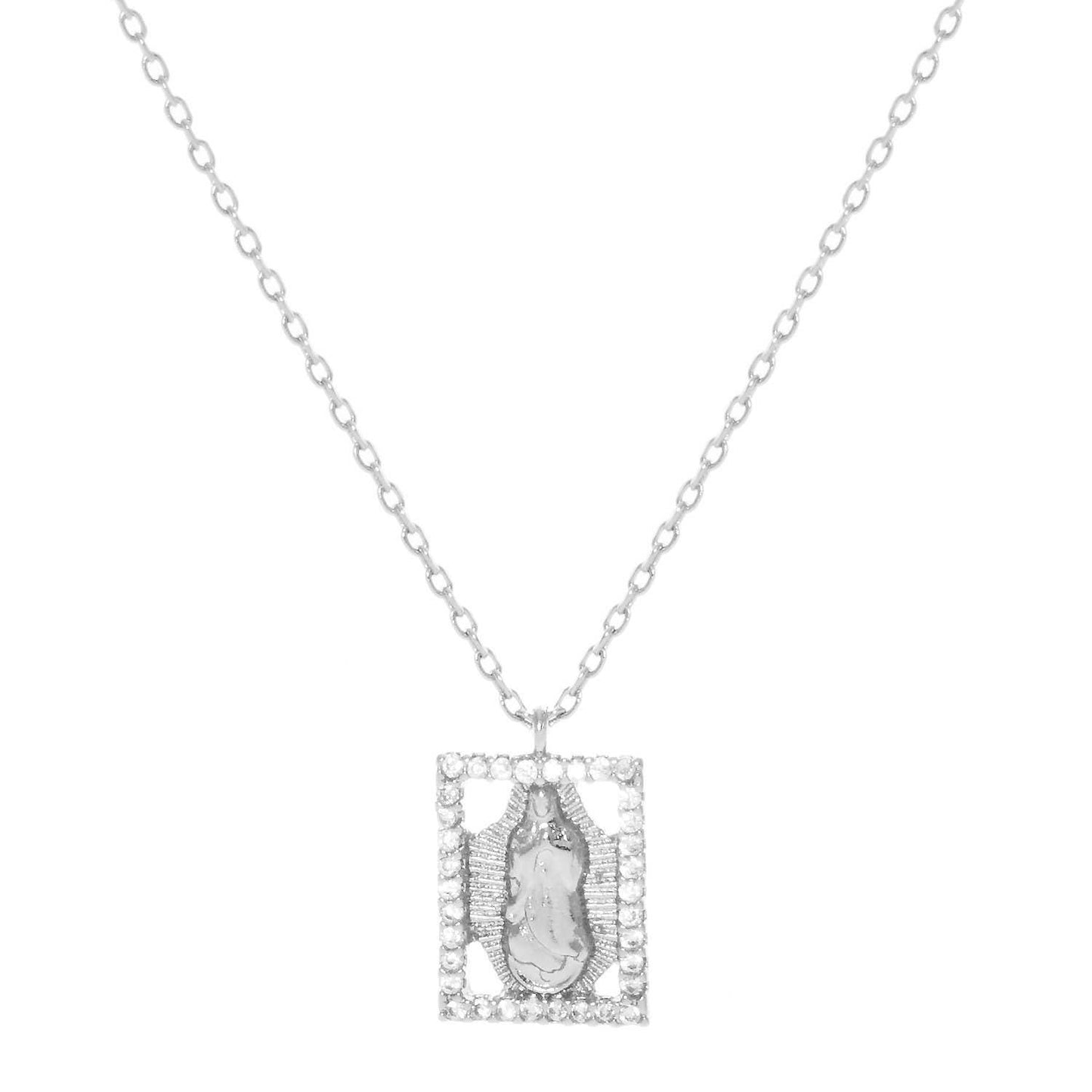 Gold Our Lady of Guadalupe Necklace