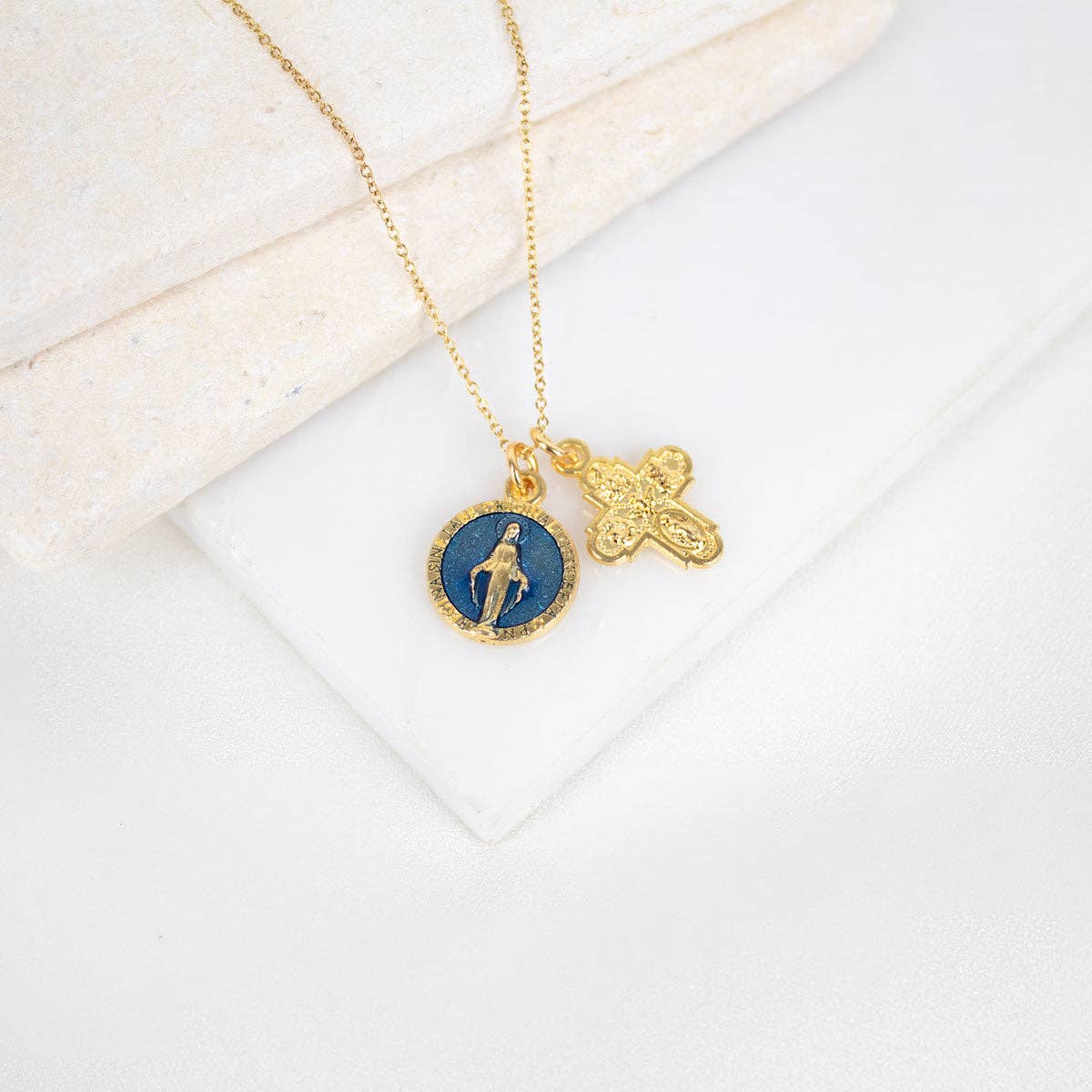 Vintage Blessing Lineage of Love Gold Necklace