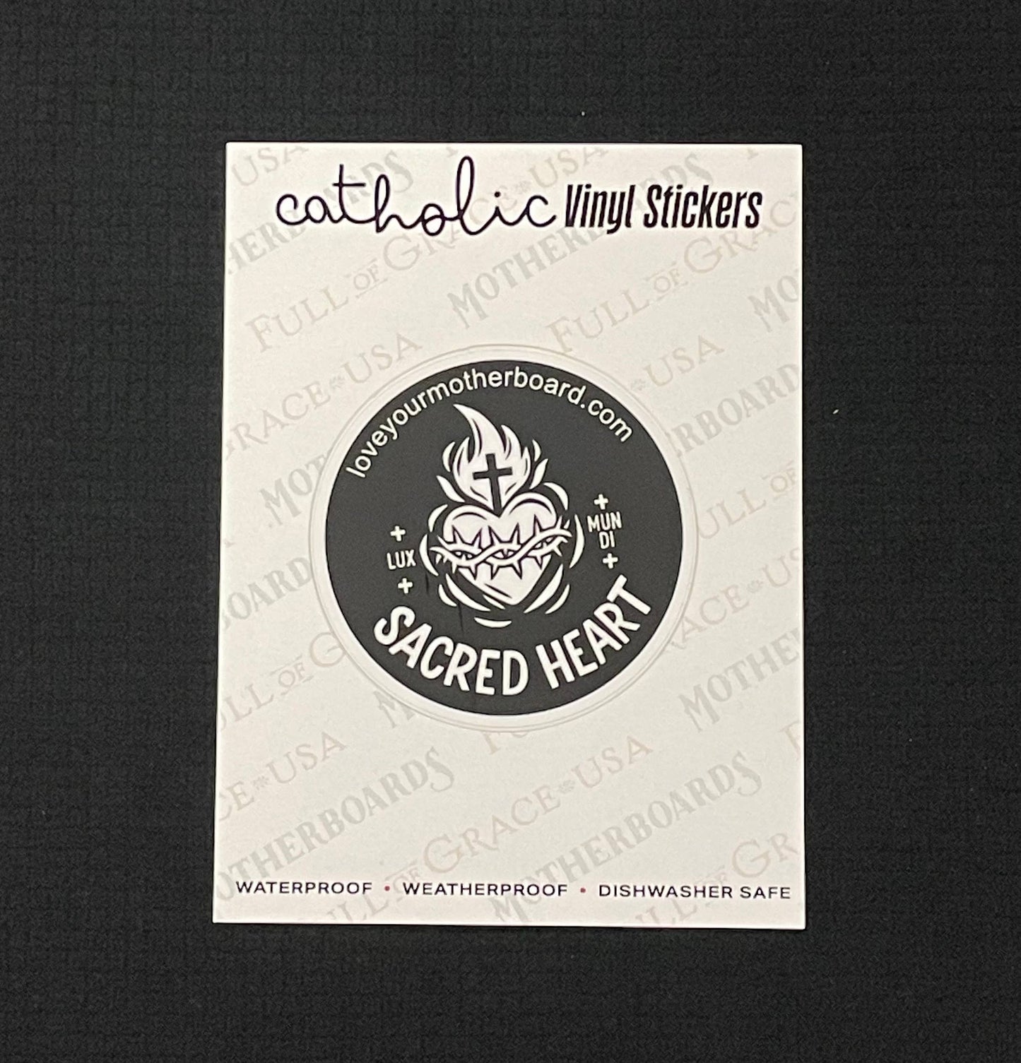 Sacred Heart by Lux Mundi Decal