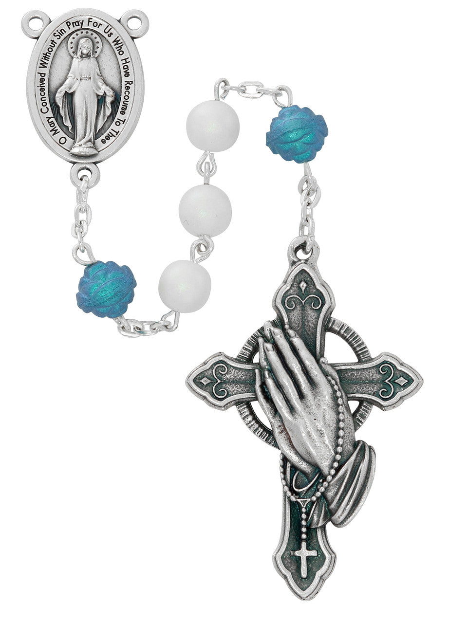 7MM PEARL PRAYING HANDS