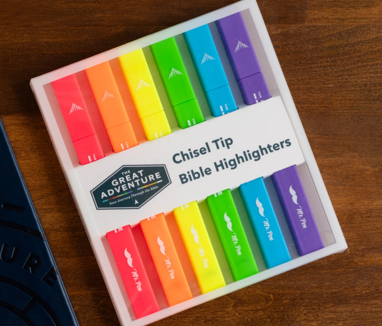 Tip Bible Highlighters (6 pcs Pack)