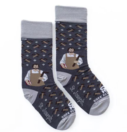St. Joseph the Worker Adult Socks
