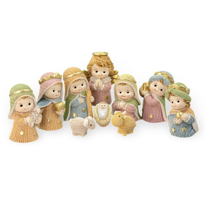 Nativity Set Pastel