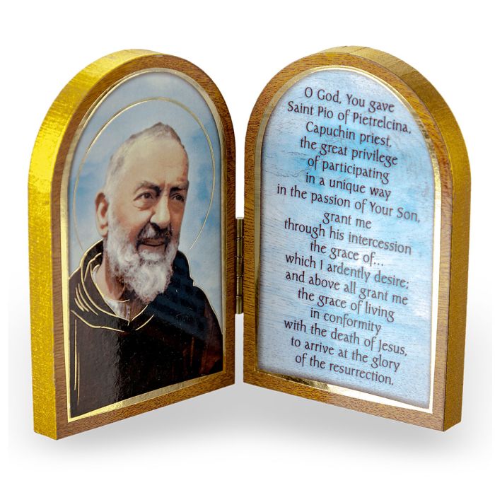 Padre Pio Diptych