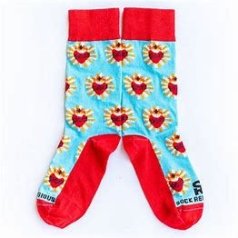 Sacred Heart Socks Adult