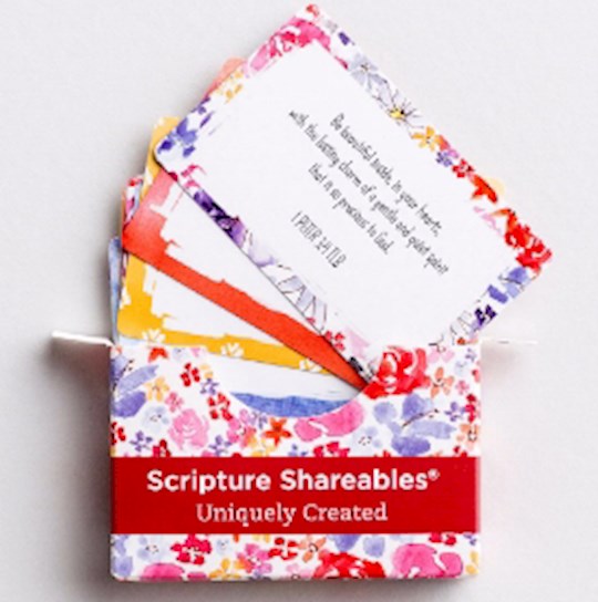 Scripture Shareables-32 Cards w/Carrying Case
