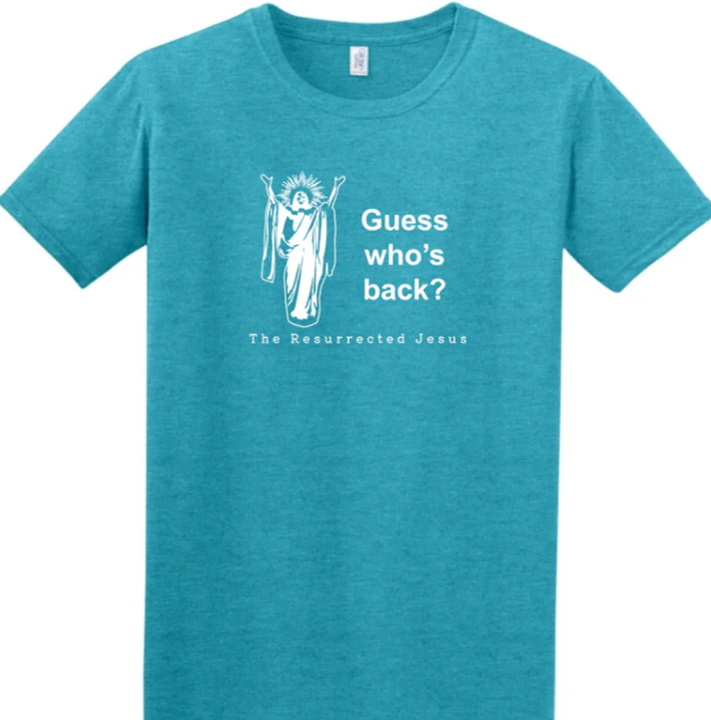 Guess Who's Back - Resurrection Jesus Adult T-Shirt