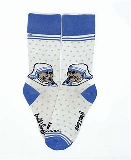 St. Teresa of Calcutta Socks Adult