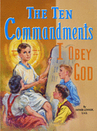 The Ten Commandments: I Obey God (St. Joseph Picture Books - Paperback)