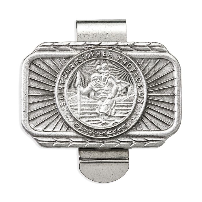 Visor Clip, Metal Christopher
