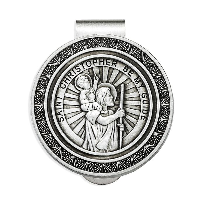 Visor Clip, Metal Christopher