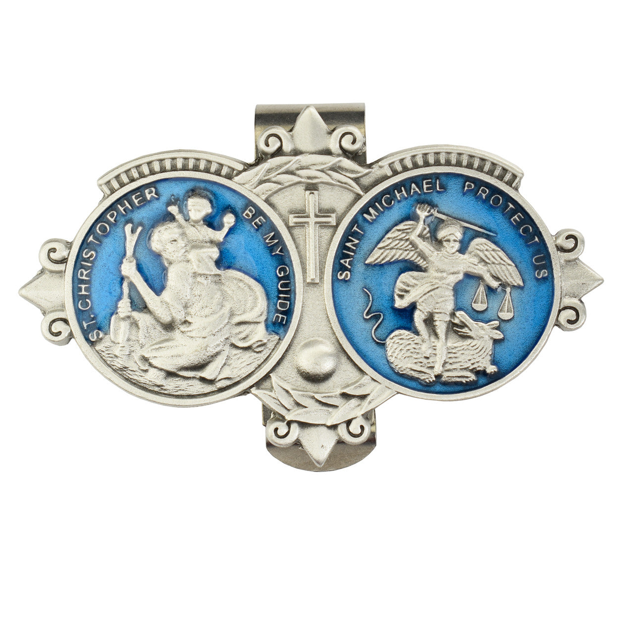 CHRIS/MICHAEL BLUE VISOR CLIP