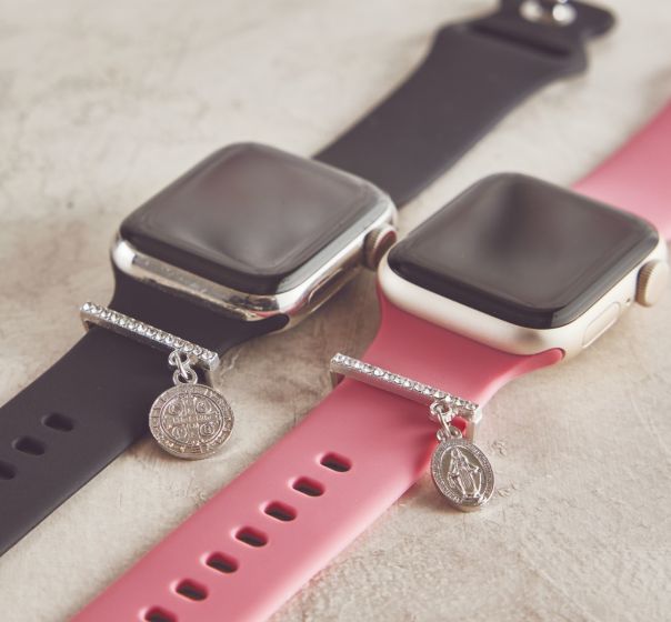 Miraculous Medal Crystal Watch Band