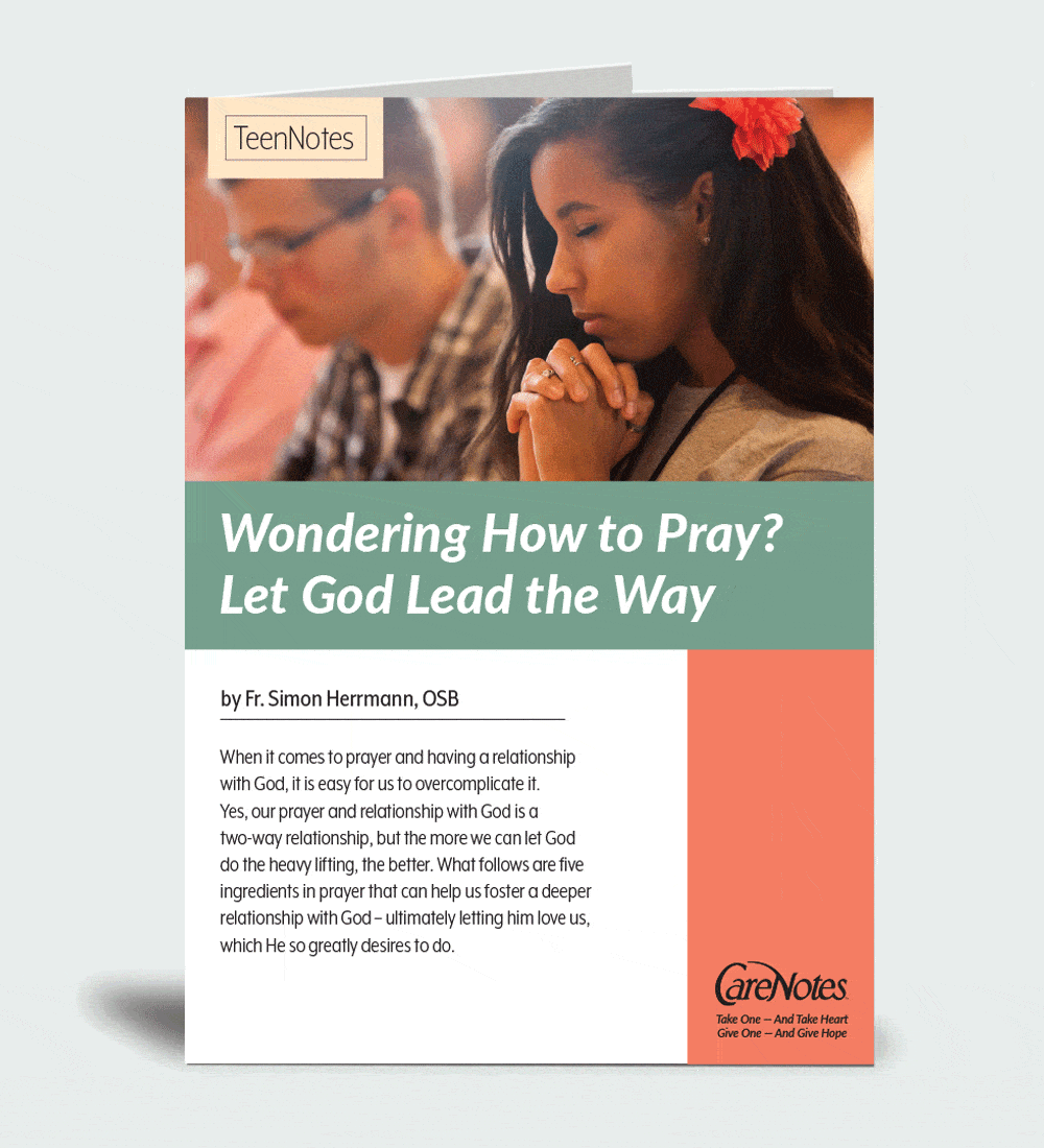 Teen Pamphlet - Wondering How to Pray?