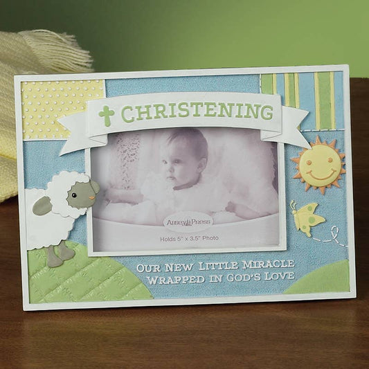 Christening Photo Frame