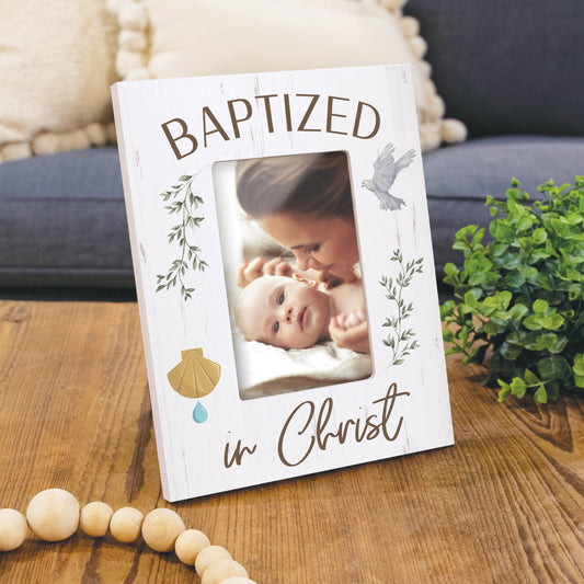Baptized In Christ Photo Frame