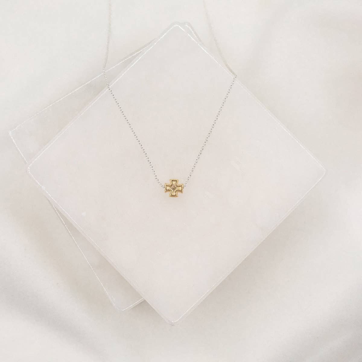 Faith Petite Cross Necklace