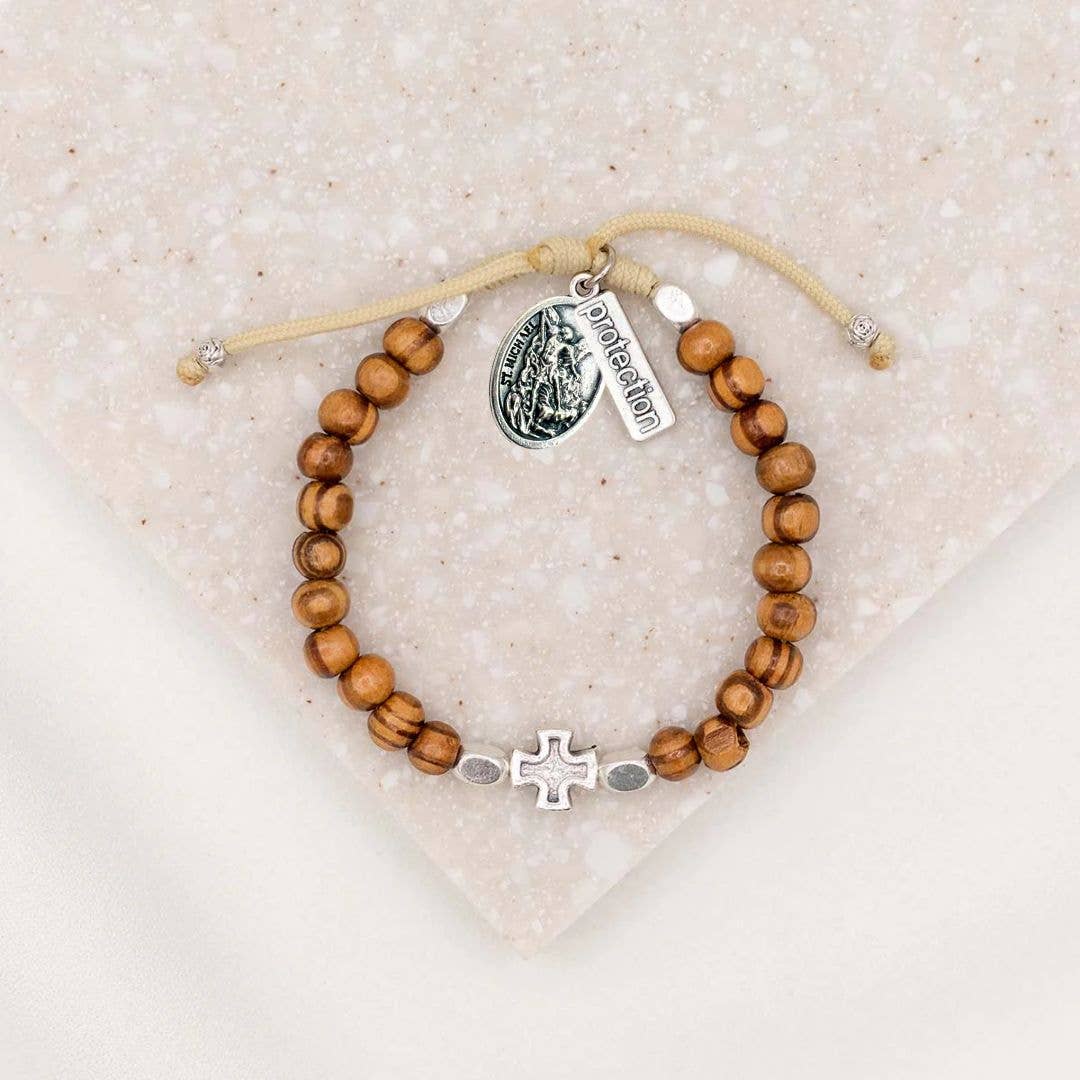 Rooted in Faith Bracelet - Archangel Michael Protection