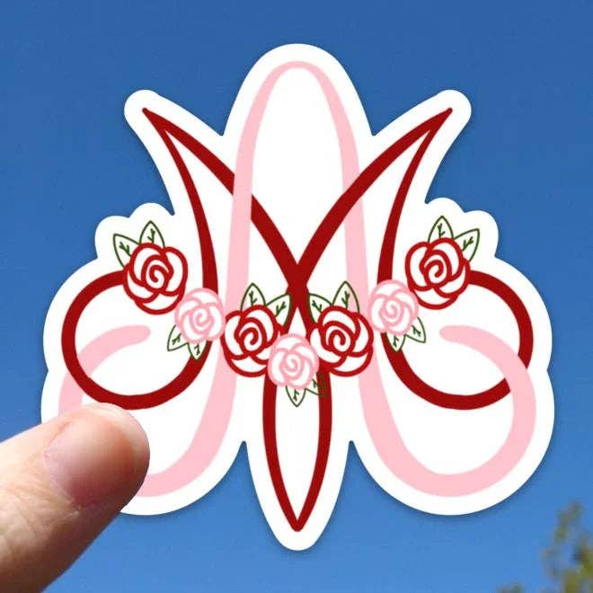 Immaculate Heart of Mary Auspice Maria Sticker