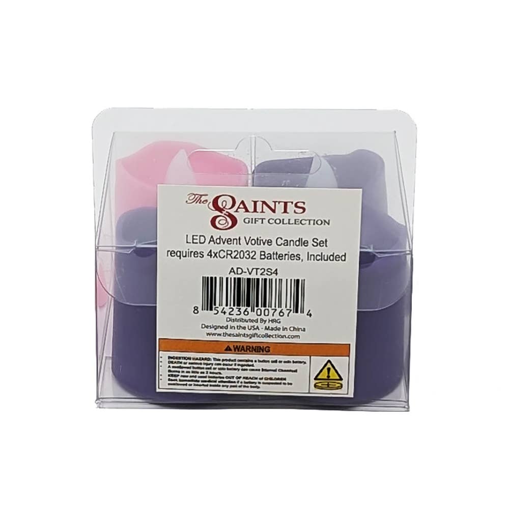 Votive Advent Candle Set LED