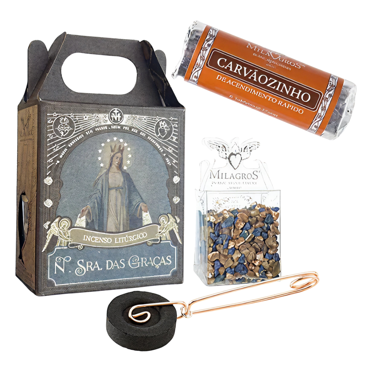 Our Lady of Grace Mini Incense Kit — Lily, Floral