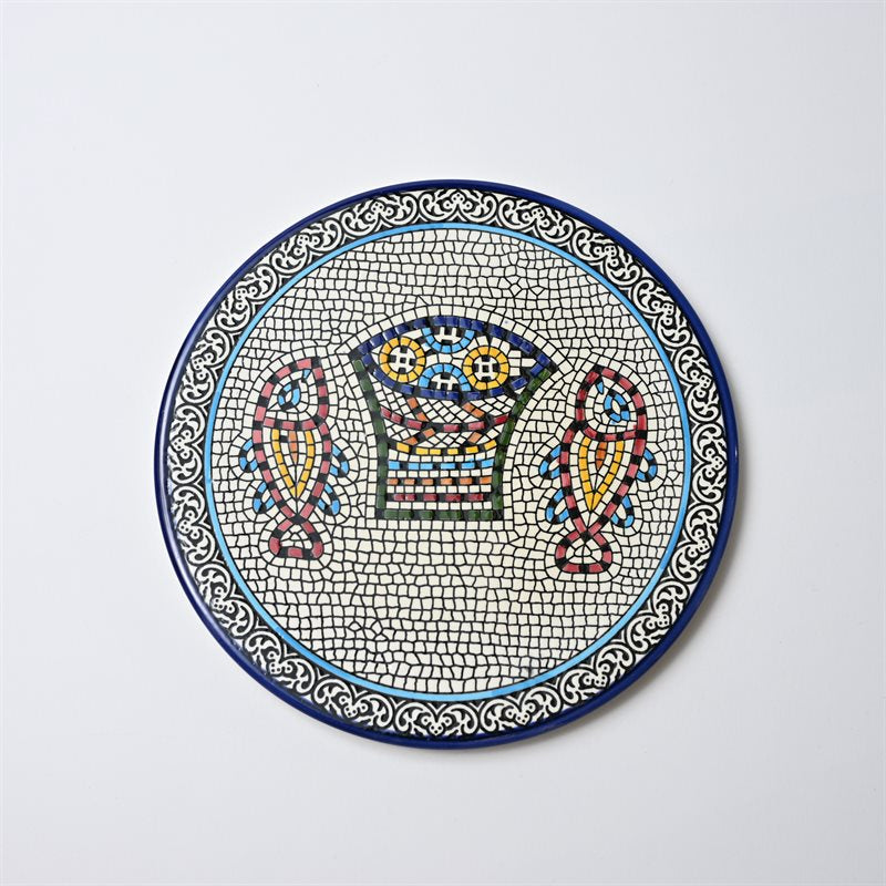 Ceramic Plate Loaves and Fishes