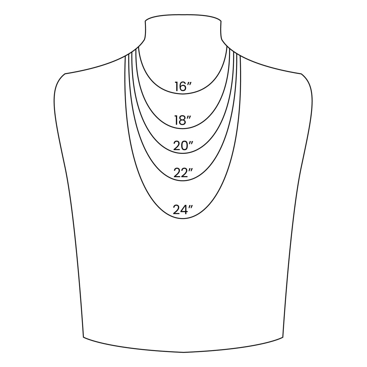 Stainless Steel Curb Chain Necklace
