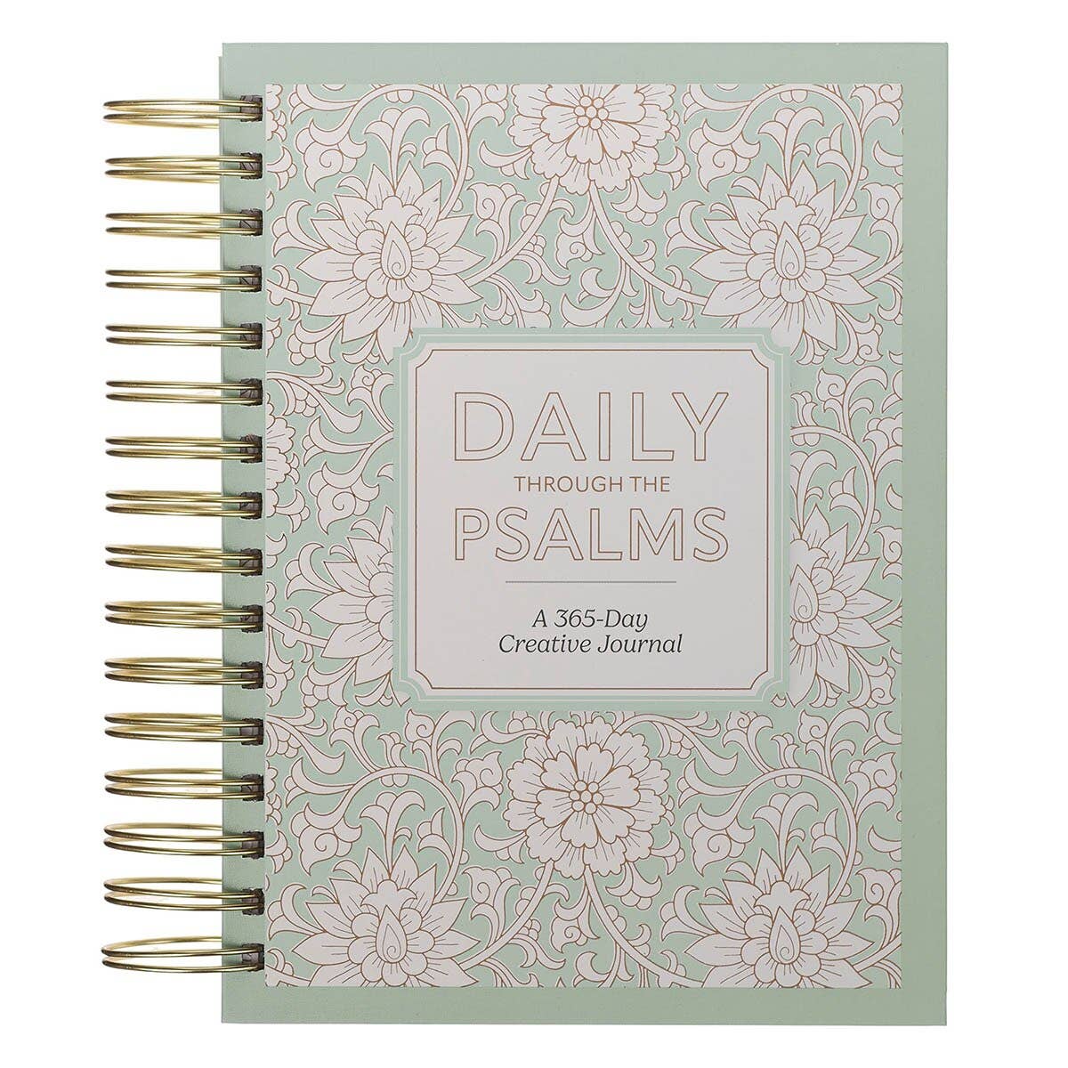 Daily Through the Psalms: 365 day creative journal (spiral)