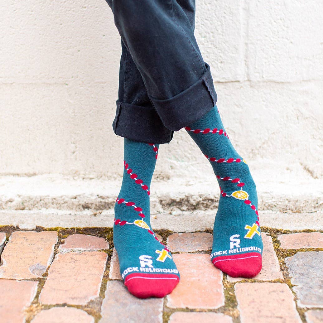 Rosary Adult Socks