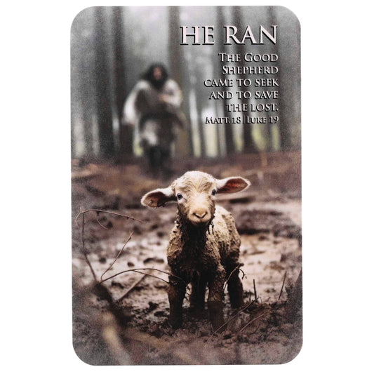 Pocketcard He Ran Matthew 18:12-14